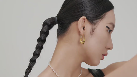 Shell Pearl Ring in 925 Sterling Silver – Elegant Minimalist Jewelry for Women